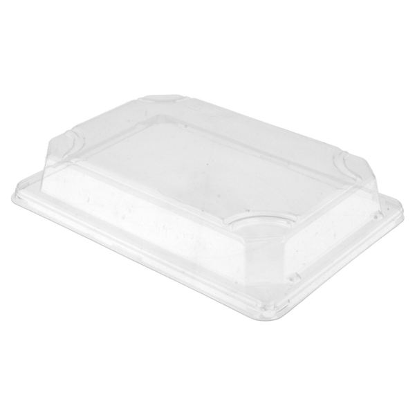 sushi box "bio"+couvercle transparents 18x13cm 50pc