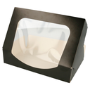 Boite à sushi carton noir L 18x12x4.5cm 50pc
