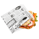 Sachets Times Hamburger Ouvert 2C 17x18cm 1000pcs