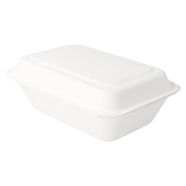 Burger Box BIO blanc Rectangle 600ml 50pcs