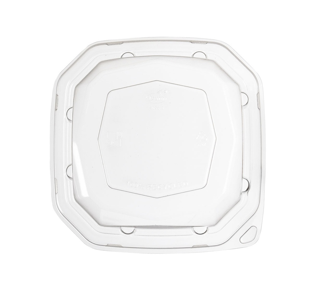 couvercles transp octobagasse 650ml "ECOECHO" 191x191x35mm 50pc