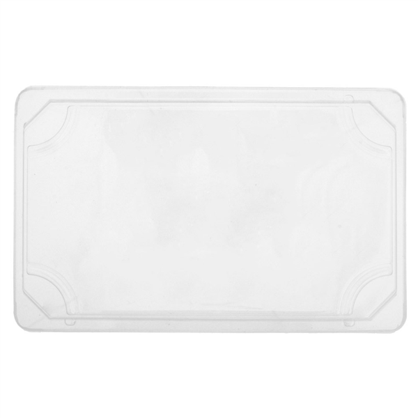 Sushi Box "Bio"+ couvercle transparent 13,3x21,3cm 50pc