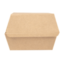 Boite Burger Kraft L+ "THEPACK" 15,5x14,5x9,5cm 50pcs