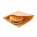 Sachet Brun Hamburger Ouvert 2C 13x14cm 1000pcs