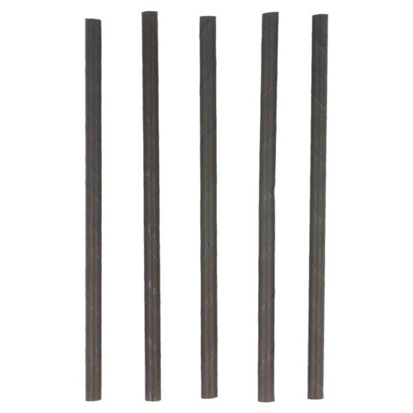 Pailles Noires Courtes Ø0,7x15cm 250pcs