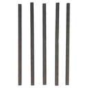 Pailles Noires Courtes Ø0,7x15cm 250pcs