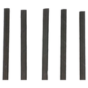 Pailles Noires Courtes Ø0,7x15cm 250pcs