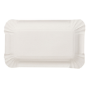 Assiette Rectangle Carton blanc 13x20cm 250pcs