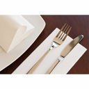 Serviette Airlaid Blanc 40x40cm Plié 1/8 50pcs