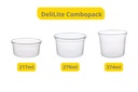 DeliLite Combopack 374ml RPET 50pcs