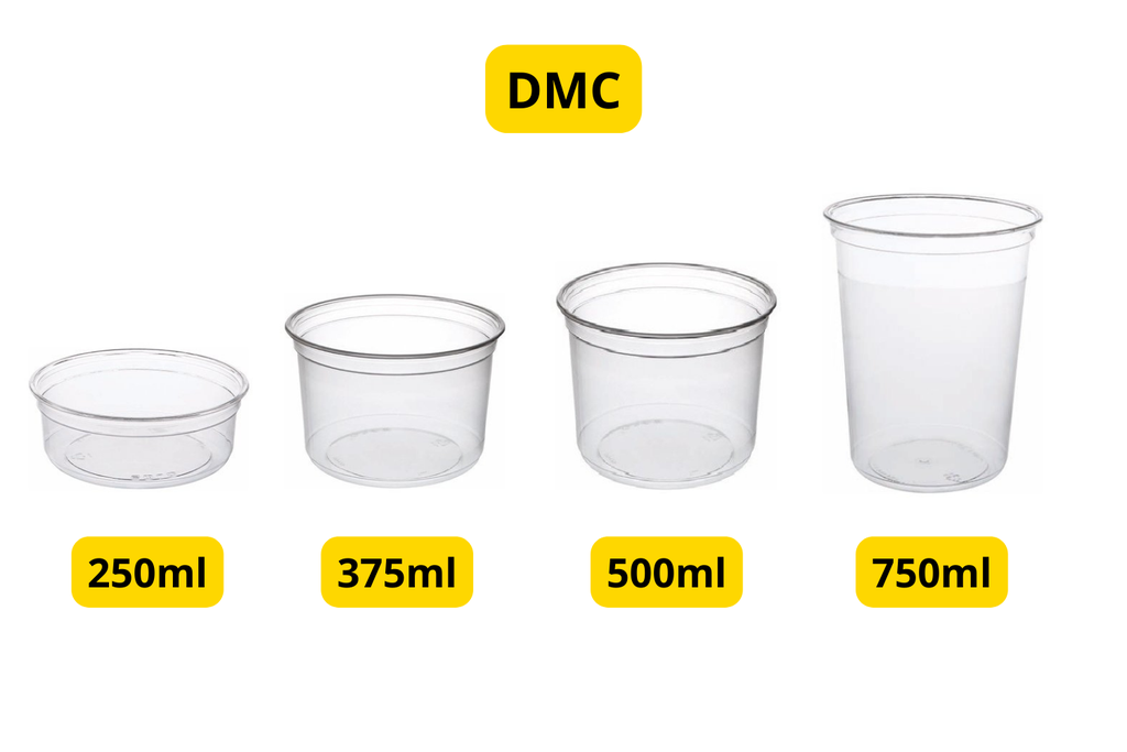 Pot rond DMC rPET 375ml/12oz Ø117mm 32pcs