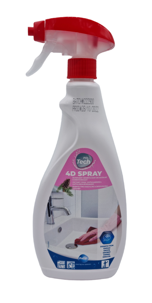 spray détergent,désinfectant,détartrant,désodorisant 750ml 1pc