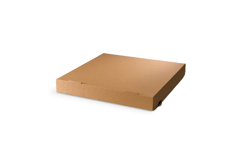 Boite Pizza Brun 24x24x4cm 100pc