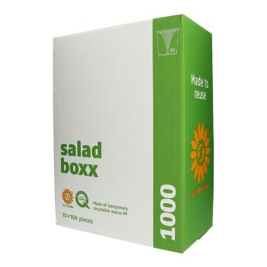 Couvercle Saladboxx Rond PP Transparent 100pcs