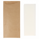 sachets couverts kraft+ serv soft blanche 250pc