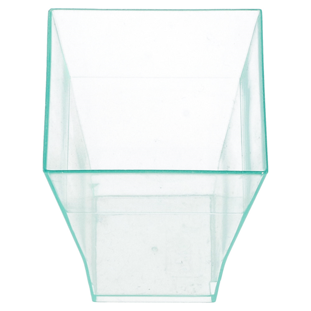 Verrine Bouquet 4,5x4,5x5cm Vert d'Eau 60ml PS 576pcs