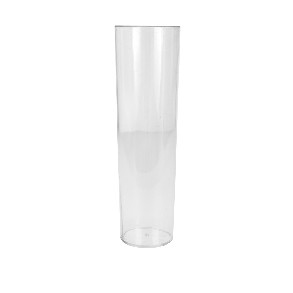 Verrine Tube Ø4,5x10,5cm Transparent 130ml PS 10pcs