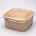 Couvercle RPET Square Bowls 50pcs