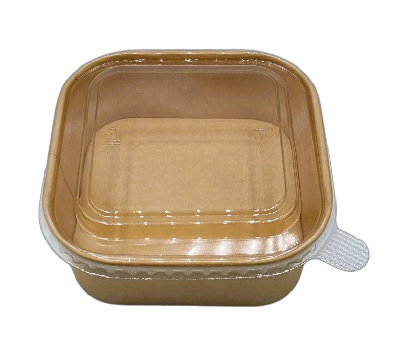 Square Bowls 750ml Kraft 50pcs