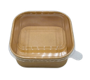 Square Bowls 1000ml Kraft 50pcs