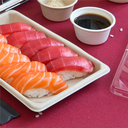 Sushi Box &quot;Bio&quot; + Couvercle 16,5x11,5cm 50pcs