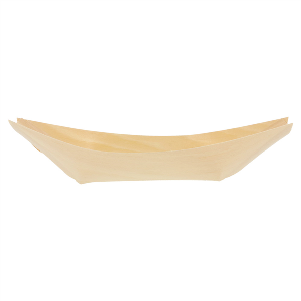 Barquette Bateau 17x8,5x2cm Feuille de Pin 50pcs