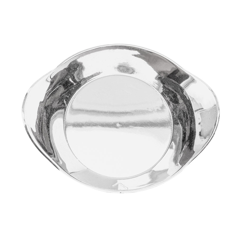 Mise en Bouche &quot;Assiette&quot; 30ml Argent PS 50pcs