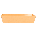 Barquette carton Kraft Laminé n°3 15,5x8,5x3,5cm 50pc