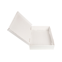 boite blanc à couv charnière 40x30x8cm 50pc