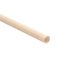 Pailles kraft courtes 0.8x14cm 250pc