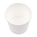 Pots à soupe Carton Blanc Micro-Ondable 250ml  Ø99mm 50pc