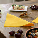 Serviettes 2plis 40x40cm JAUNE SOLEIL 100pc