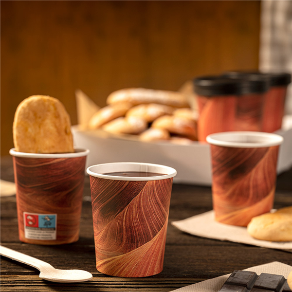 Gobelets Café 120ml/4oz "Logo" 50pcs