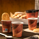 Gobelets Café 120ml/4oz "Logo" 50pcs