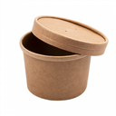 pots carton kraft micro-ond 250ml 50pc