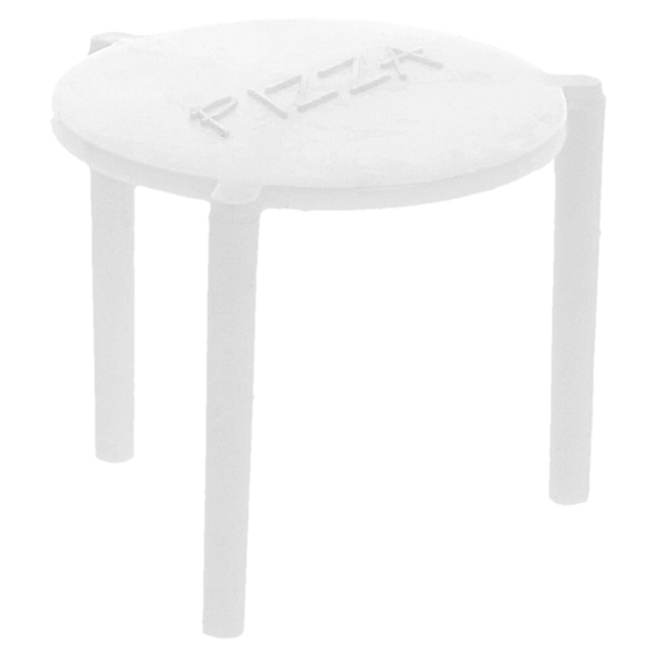 Mini Table pour Boite à Pizza 4,5x3,7cm Blanc 250pcs