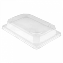 sushi box"bio" avec couv transp 16x11cm 50pc