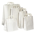 Sacs Kraft Blanc 80gr/m² 32x22x25cm 250pcs