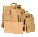 Sacs Kraft Brun 26x14x33cm 350pcs