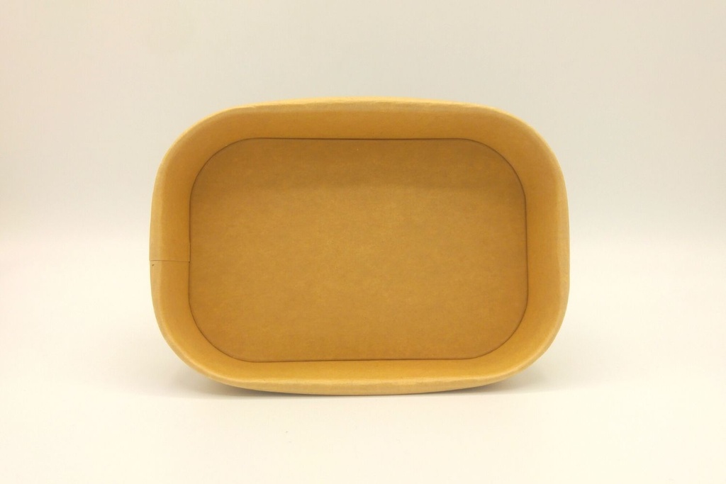 Lunch Box Ovale 17,3x12x5,1cm Kraft 650ml 50pcs