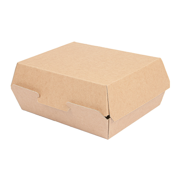 Boite Lunch Box "THEPACK" 22x17x8cm Kraft 300pcs