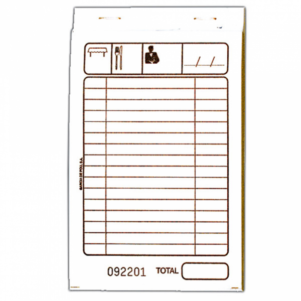 Carnets de Commandes "DUPLI" 10x15cm 1x10pcs