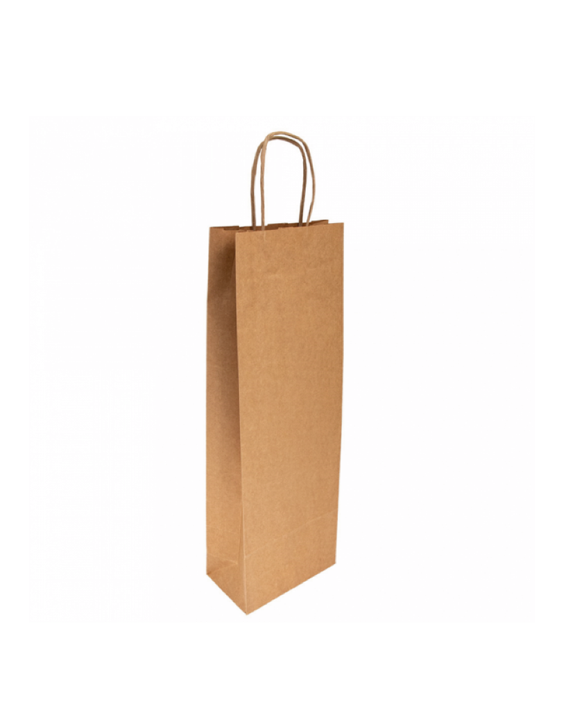 [CPSACK1BPAP] Sac à Vin Kraft pour 1 Bouteille 250pcs