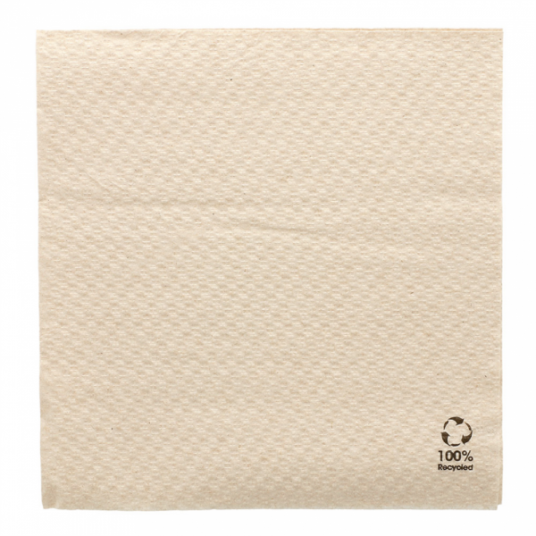[CP10280PAP] Servetten 1 Plooi 33x33cm Écolabel 100st
