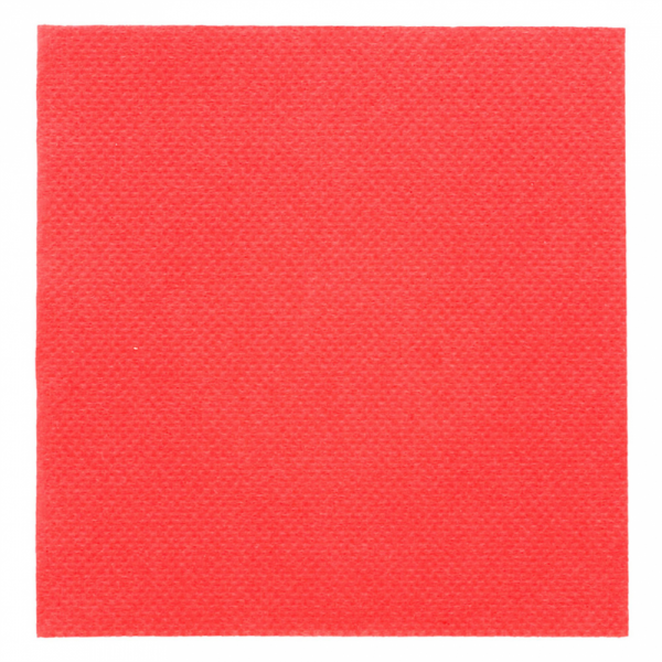 Serviette Double Point 20x20cm ROUGE 100pcs