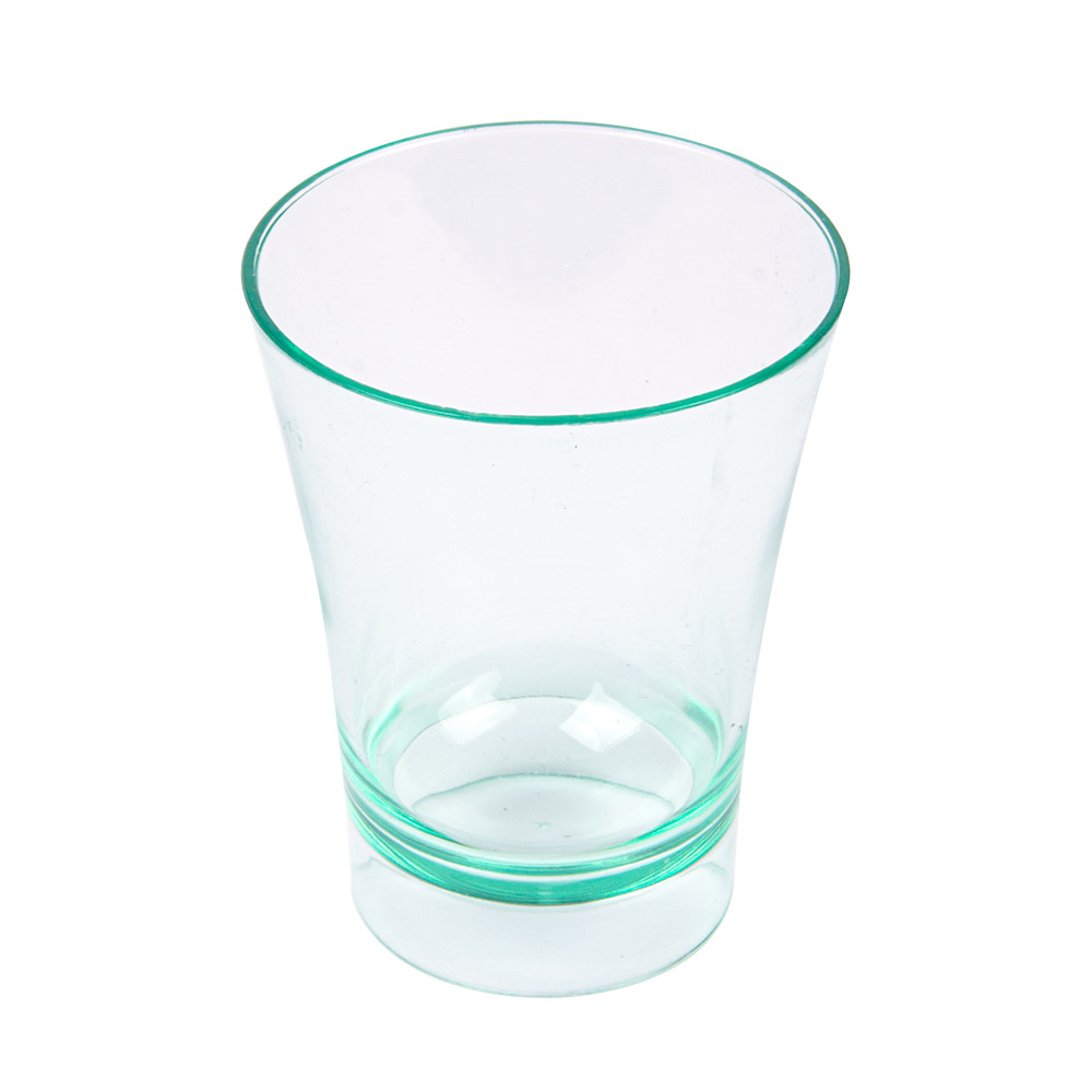 [CP13017PL] Verrine Cocktail Ø5x6,5cm Vert d'Eau 60ml PS 12pcs