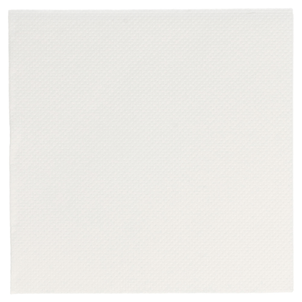 [CP13812PAP] Serviette Double Point 20x20cm BLANC 100pcs