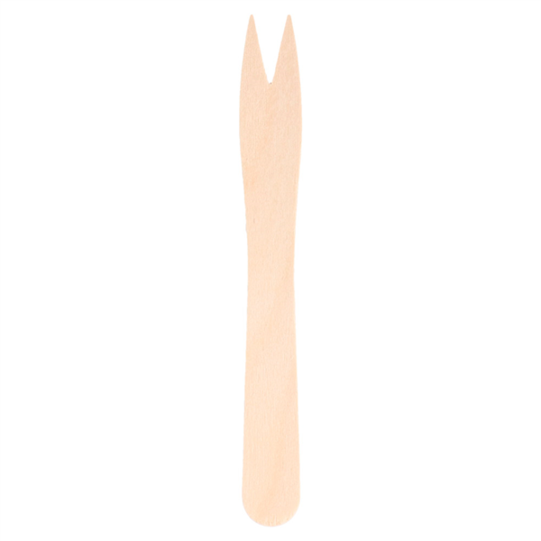 [CPPIQFRIBOIS] Frietvorken 8,5cm Hout Naturel 1000st