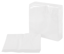 Serviette 2 Plis 33x33cm BLANC Écolabel 100pcs