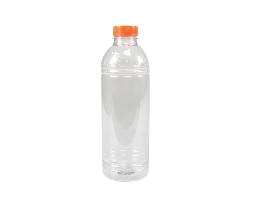 [CPBOUT1000PL] Flessen PET Doorzichtig 1000ml + Deksel 90st